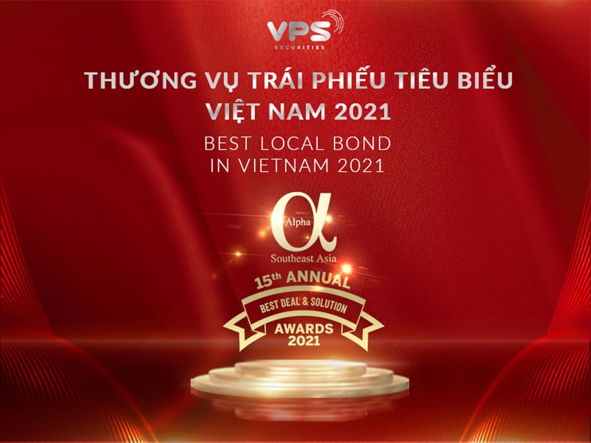 VPS nhận giải thưởng “Thương vụ Trái phiếu tiêu biểu Việt Nam 2021” từ Tạp chí tài chính Alpha Southeast Asia