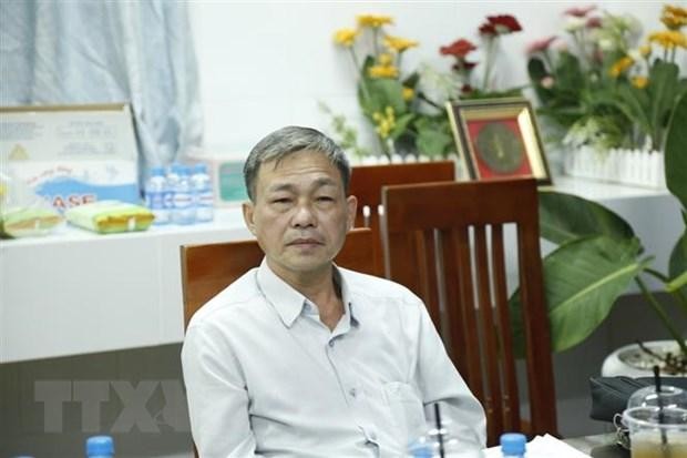 Ông Đỗ Việt Hùng, Phó Giám đốc Trung tâm y tế thành phố Dĩ An. (Ảnh: TTXVN phát).