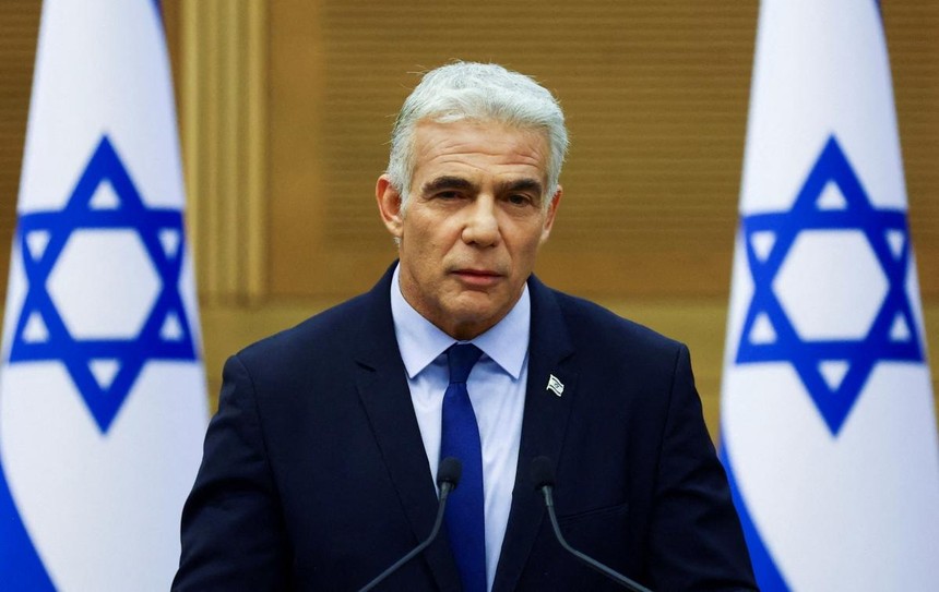 Ngoại trưởng Yair Lapid giữ chức Thủ tướng Israel. Ảnh: Reuters.