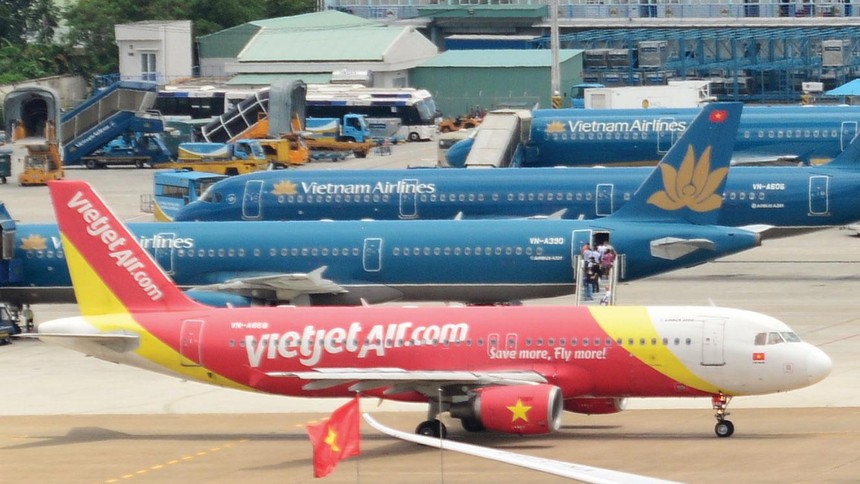 Thị trường hàng không Việt Nam là một trong những thị trường tăng trưởng cao nhất thế giới. Ảnh: Dũng Minh.