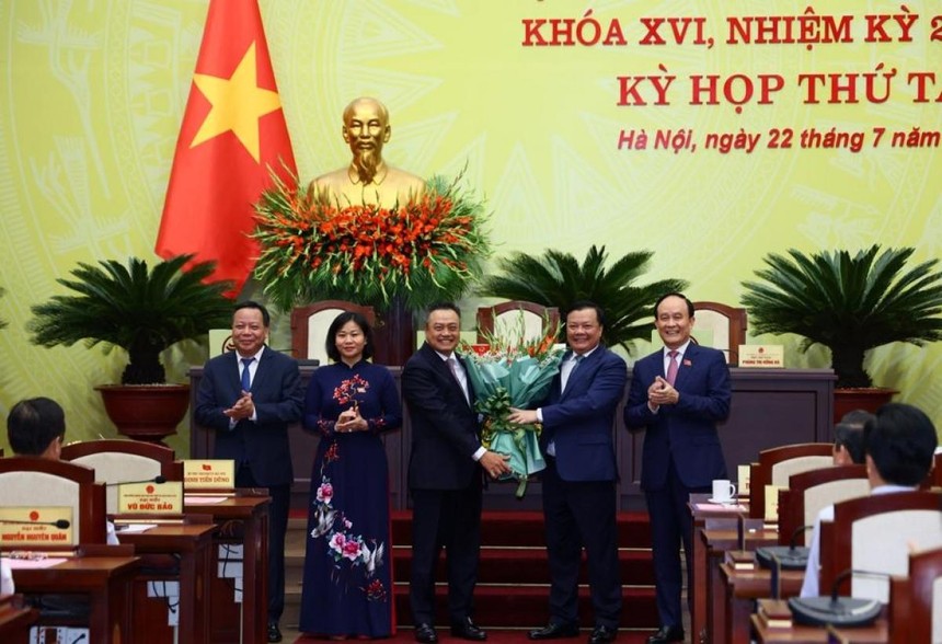Ông Trần Sỹ Thanh được bầu làm Chủ tịch UBND thành phố Hà Nội