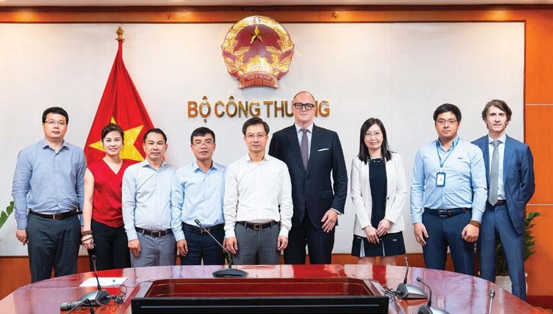 Đại diện CME Group làm việc với Bộ Công Thương, trao đổi về định hướng phát triển thị trường giao dịch hàng hóa tại Việt Nam, tháng 8/2022.