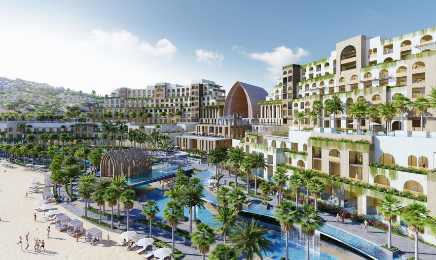 Mũi Dinh Ecopark do Công ty Tư vấn NDA Group (Cộng hoà Pháp) - đạt giải nhất tại cuộc thi kiến trúc quốc tế Cityscap năm 2019 tại Dubai - thiết kế