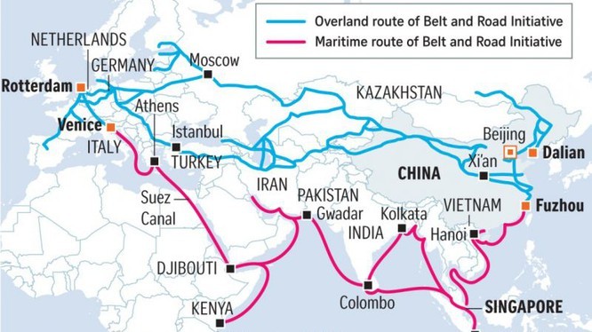 Nhiều quốc gia ngập trong nợ do tham gia dự án “Vành đai và Con đường” của Trung Quốc