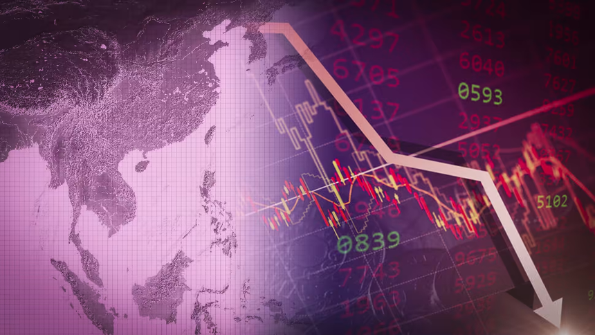 Lạm phát, gián đoạn chuỗi cung ứng làm suy giảm thị trường chứng khoán châu Á