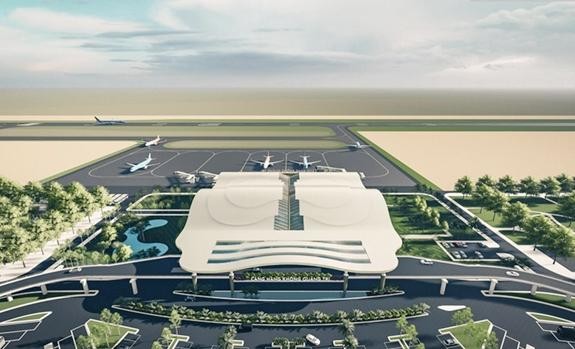 Một phương án thiết kế Sân bay Quảng Trị được đơn vị tư vấn báo cáo đề xuất