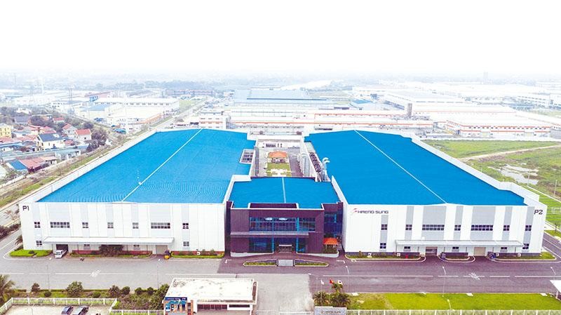Các khu công nghiệp đang có sức hút lớn với dự án FDI. Trong ảnh: Khu công nghiệp Tràng Duệ (Hải Phòng). Ảnh: Việt Linh