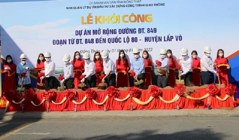 Lễ khánh thành công trình đường Sở Tư pháp kết nối đường Tân Việt Hoà