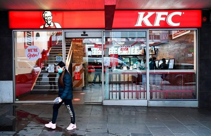  Một cửa hàng KFC tại thành phố Melbourne, Australia. Ảnh: AFP
