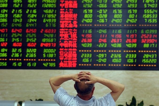 Phần lớn dòng vốn 20 tỷ USD đổ vào thị trường cổ phiếu Trung Quốc đại lục trong tháng 1/2022 và tốc độ mua vào sau đó giảm mạnh trong hai tháng còn lại của quý I, theo Công ty nghiên cứu EPFR Global. Ảnh: AFP