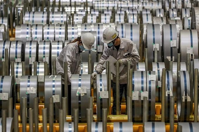 Hoạt động sản xuất công nghiệp của Trung Quốc suy giảm