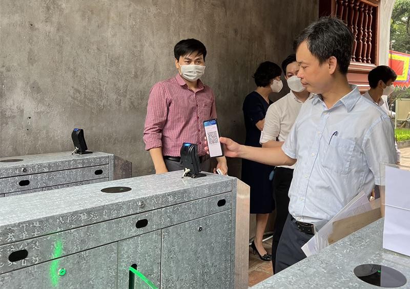 Hà Nội: Ra mắt hệ thống vé điện tử đầu tiên tại Văn Miếu - Quốc Tử Giám