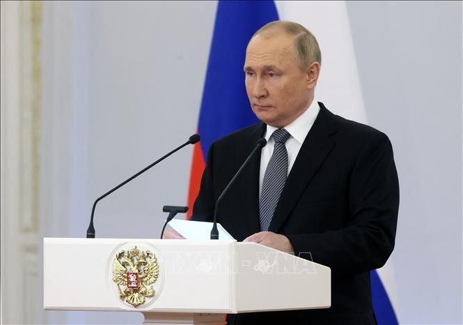 Tổng thống Nga Vladimir Putin. Ảnh: AFP/TTXVN