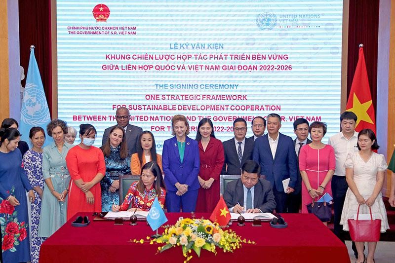 Việt Nam và Liên hợp quốc ký kết Khung chiến lược hợp tác phát triển bền vững giai đoạn 2022-2026